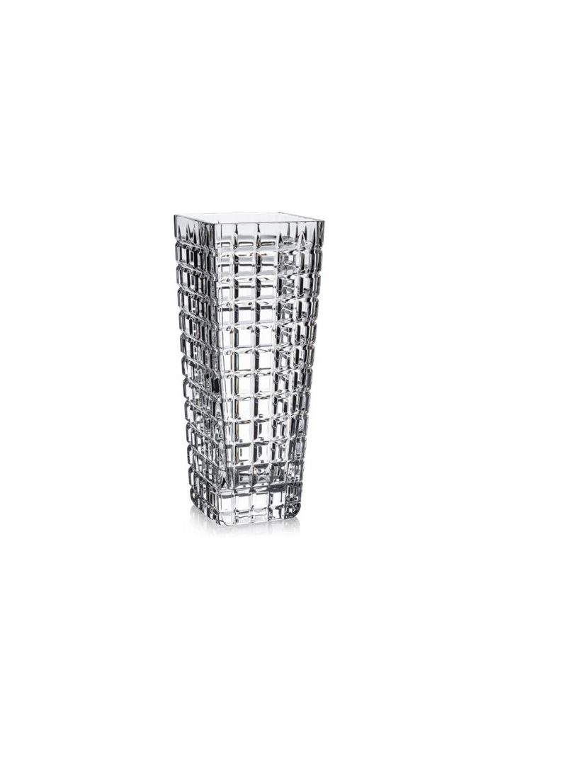 Atrium Square Crystal Vase 32cm
