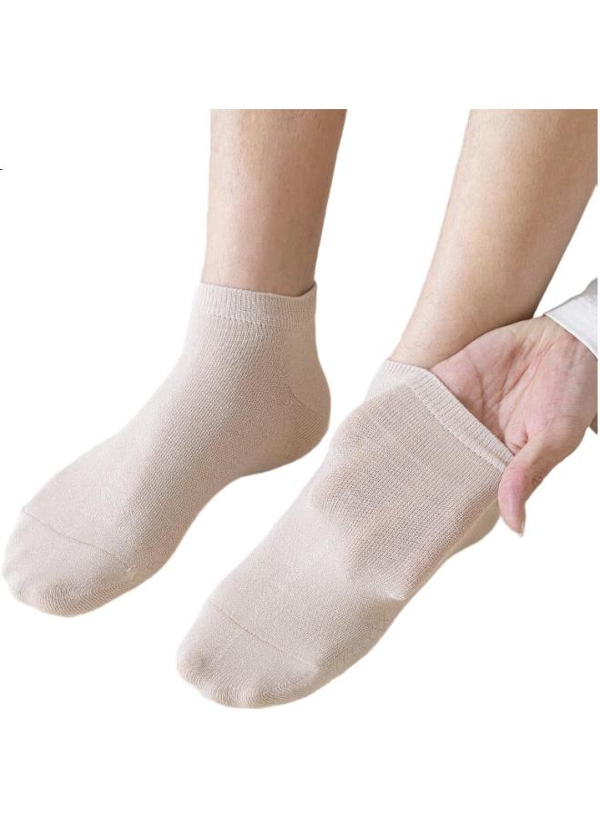 COTTON Xiaonian 24 Years Autumn And Winter New Men'S Short Socks【100% Pure Cotton 7A Antibacterial And Odor-Resistant】Breathable Boat Socks 6 Pairs - Image 3