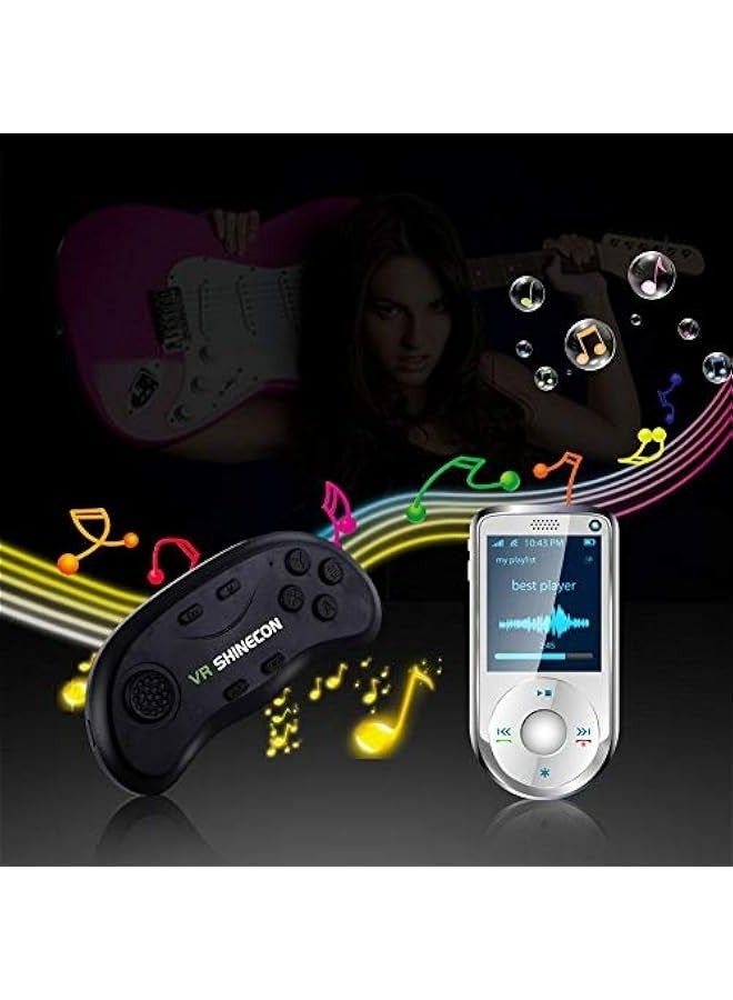 Gamepad Bluetooth Controller for iOS Android PC, Remote Control for VR Games, Self-Timer and Music Playback, 20-40h Playtime  - Image 2