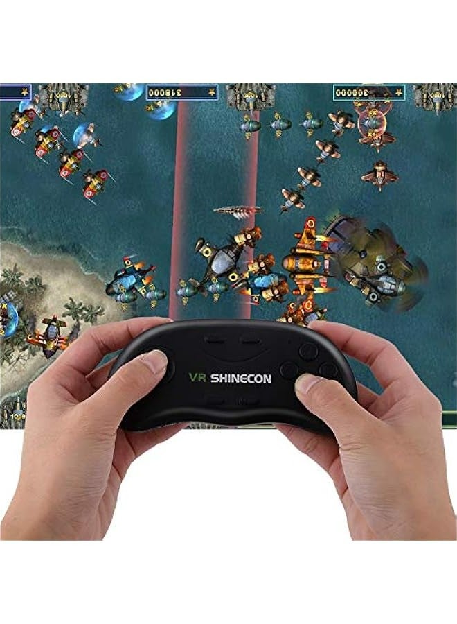 Gamepad Bluetooth Controller for iOS Android PC, Remote Control for VR Games, Self-Timer and Music Playback, 20-40h Playtime  - Image 3