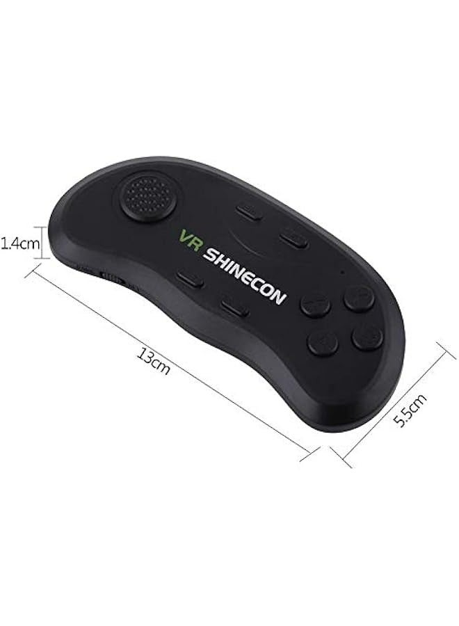 Gamepad Bluetooth Controller for iOS Android PC, Remote Control for VR Games, Self-Timer and Music Playback, 20-40h Playtime  - Image 4