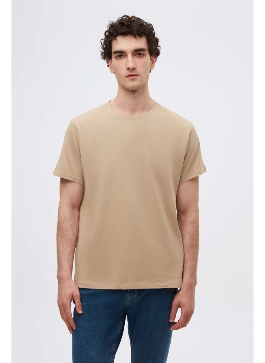 D'S DAMAT D'S Groom Beige Cotton T-Shirt 4HC141996753M