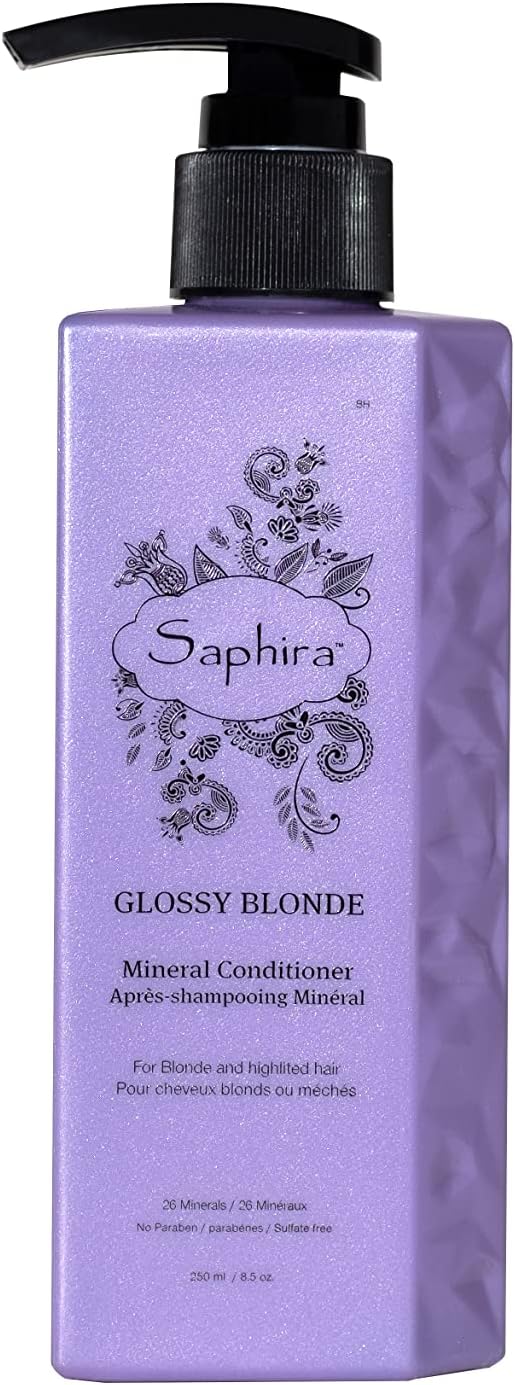 بلسم سافيرا اللامع للشعر الأشقر 250 مل