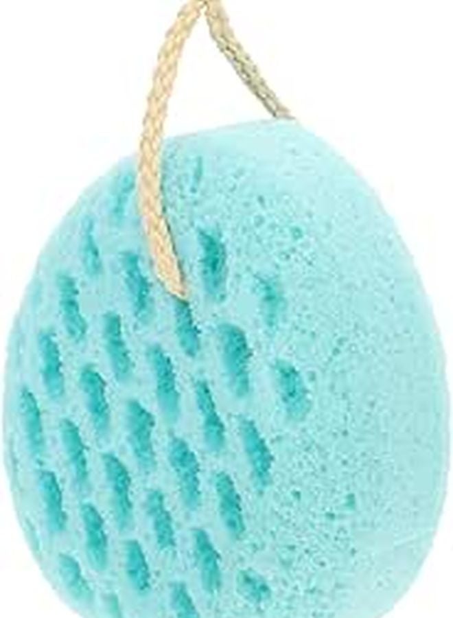 Soft Water Drop Shape Bath Sponge For Daily Body Cleaning 1 Piece - Image 1
