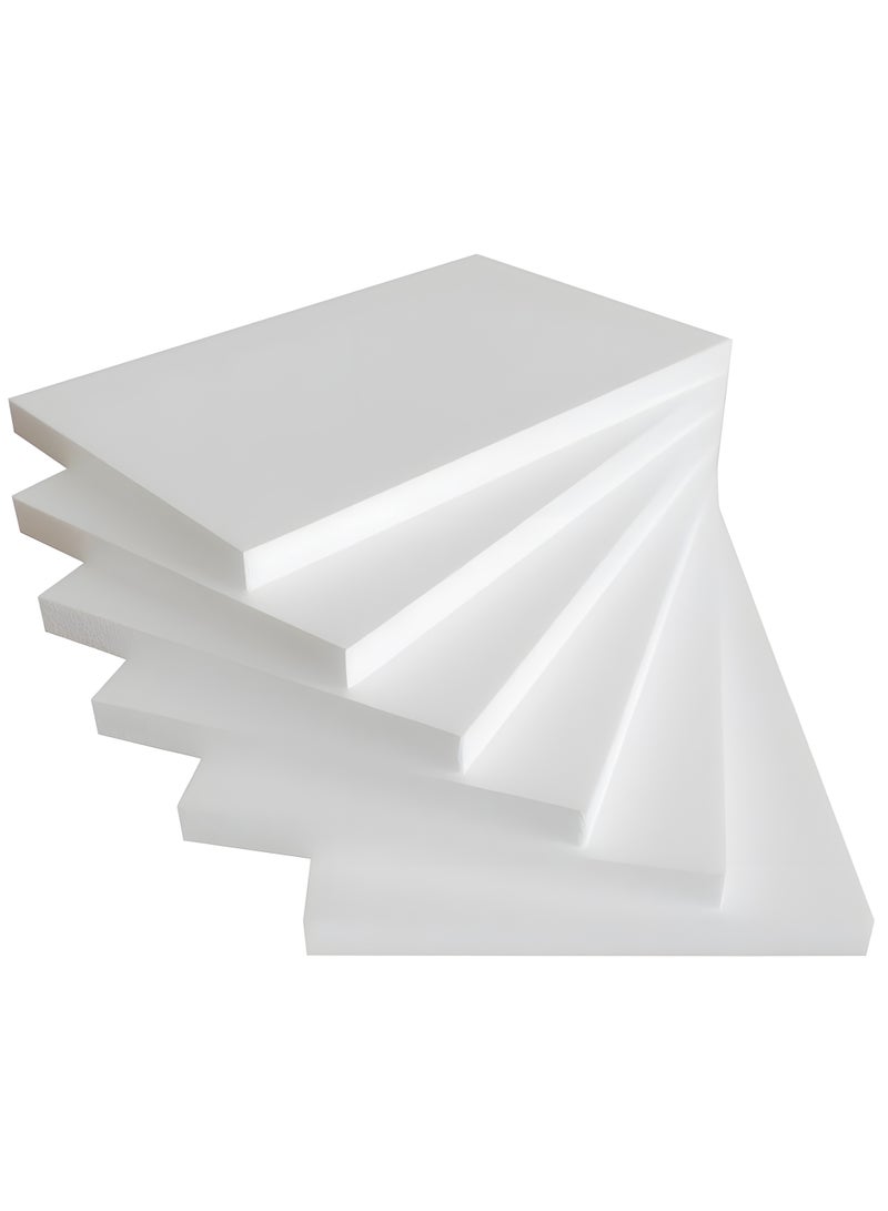 كرافت ماجيك، لوح إسفنجي مقاس 40 × 30 × 2 سم من البوليسترين مستطيل الشكل من إسفنج سميك للفنون والمشروعات اليدوية، عبوة من 3 قطع - Image 1