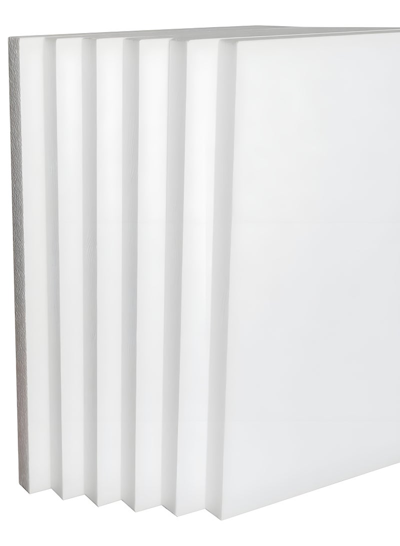 كرافت ماجيك، لوح إسفنجي مقاس 40 × 30 × 2 سم من البوليسترين مستطيل الشكل من إسفنج سميك للفنون والمشروعات اليدوية، عبوة من 3 قطع - Image 5