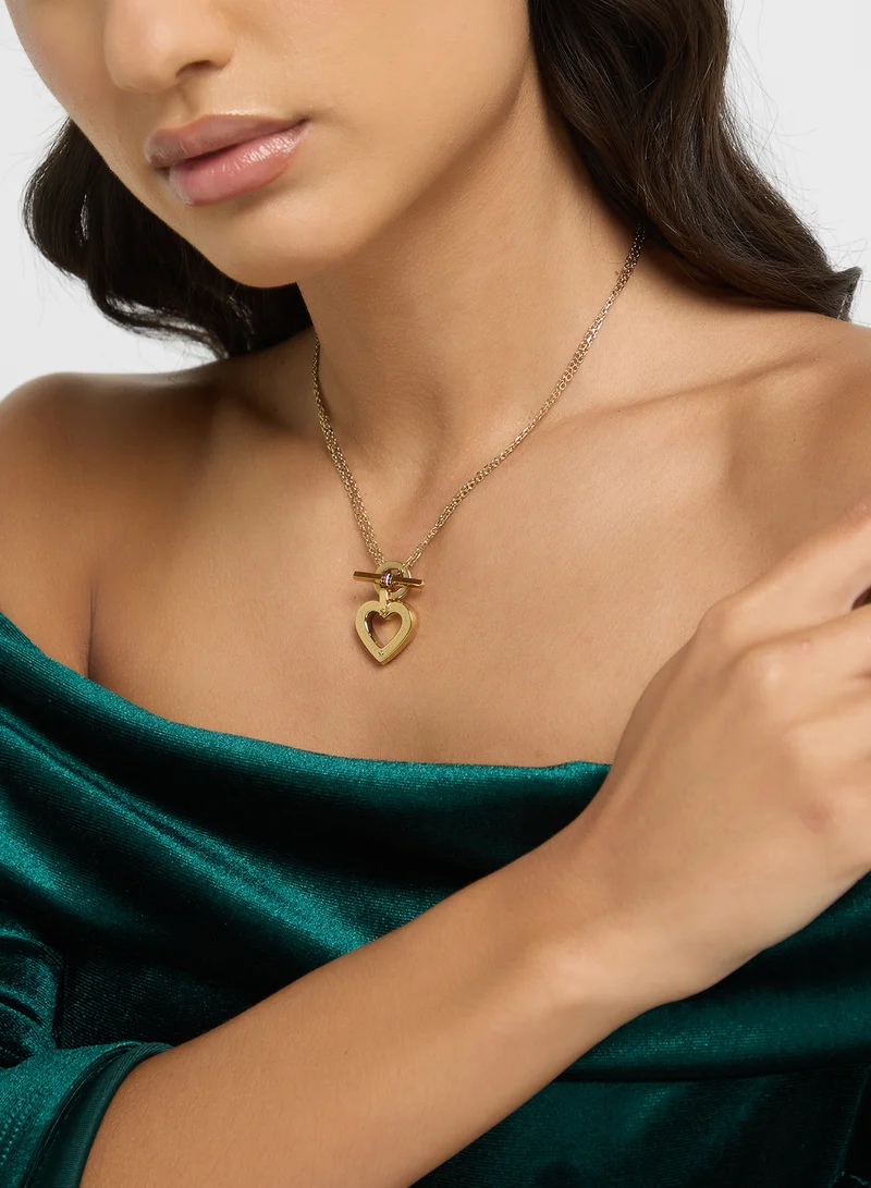 TOMMY HILFIGER Pendant Necklaces With Stud Earrings