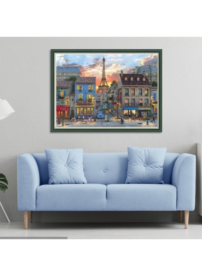 ألف قطعة من باريس موضوع اللغز - التصميم الإبداعي ، تجربة الفن الملونة ، مناسبة للأطفال والكبار - Image 3