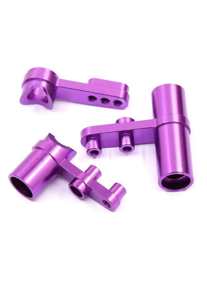 HSP Unlimited 94188 94122 And Other Applicable Aluminum Alloy Steering Combination Kit Steering Arm 122057-Color:Sky Blue - Image 3