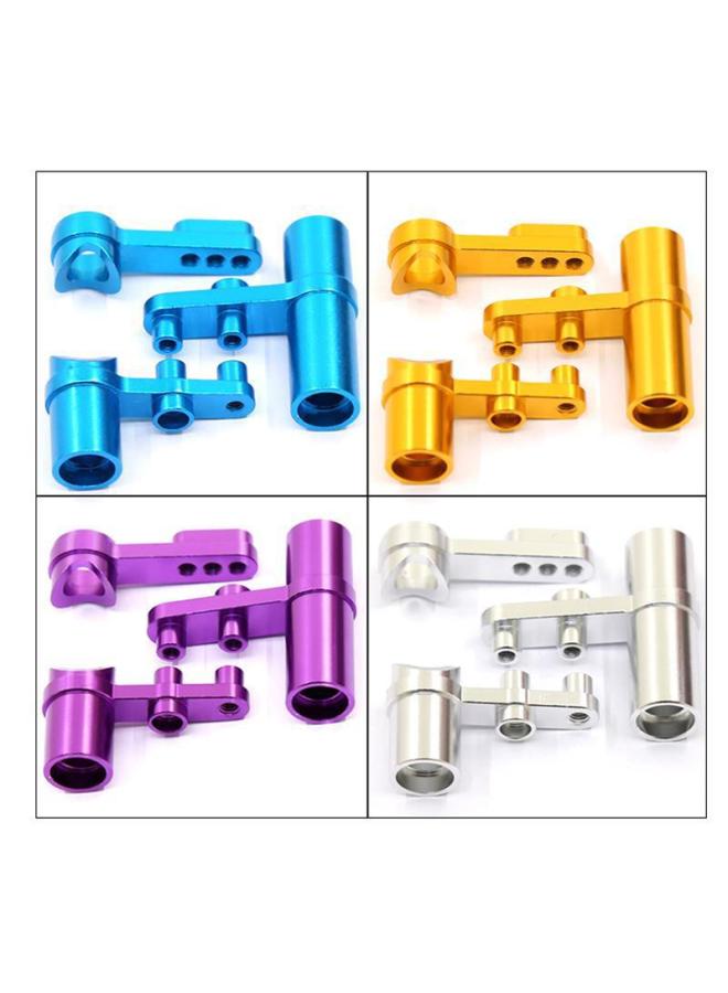 HSP Unlimited 94188 94122 And Other Applicable Aluminum Alloy Steering Combination Kit Steering Arm 122057-Color:Sky Blue - Image 2