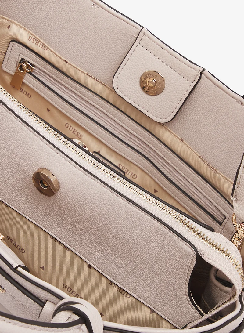 GUESS  Gregoria Girlfriend Satchel Bag for Women | Best Price UAE