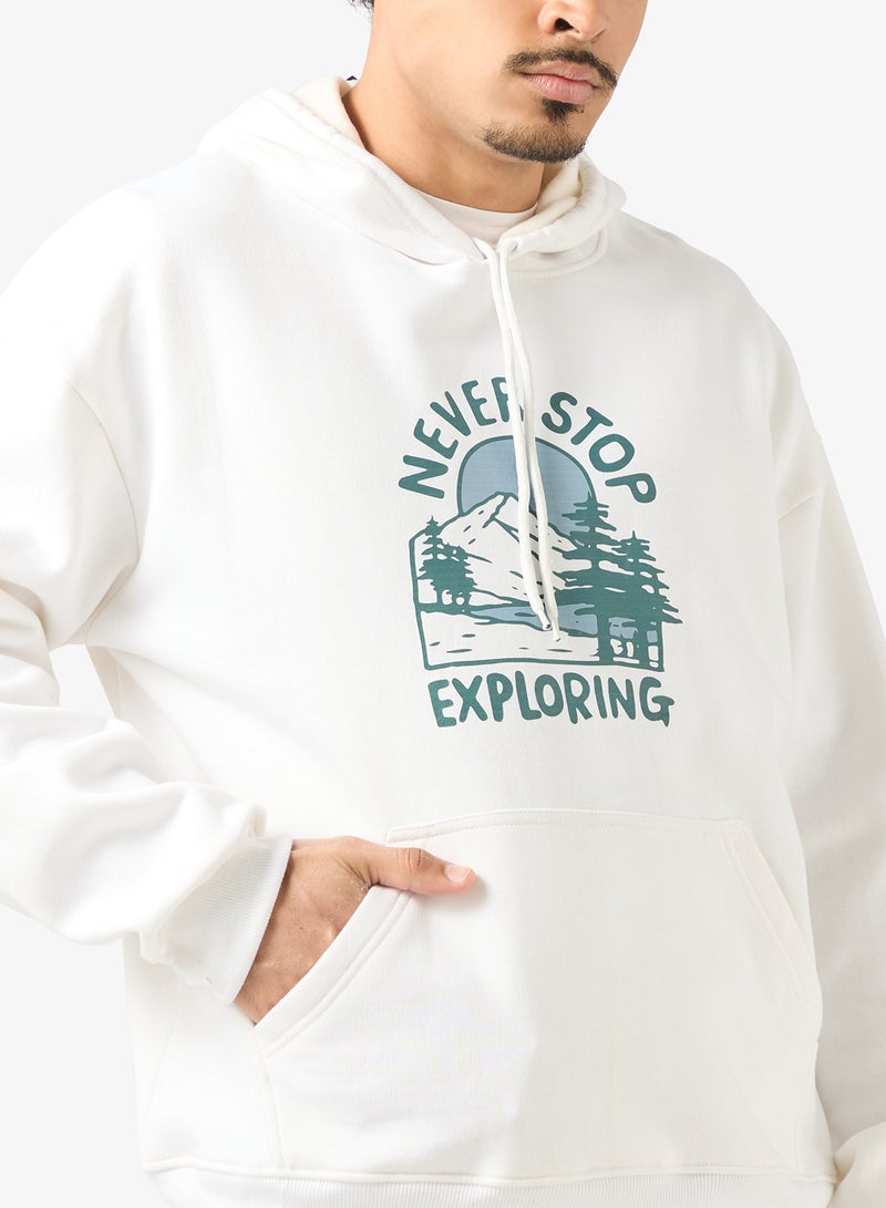 سفنتي فايف هودي بطبعة جرافيك - Image 3