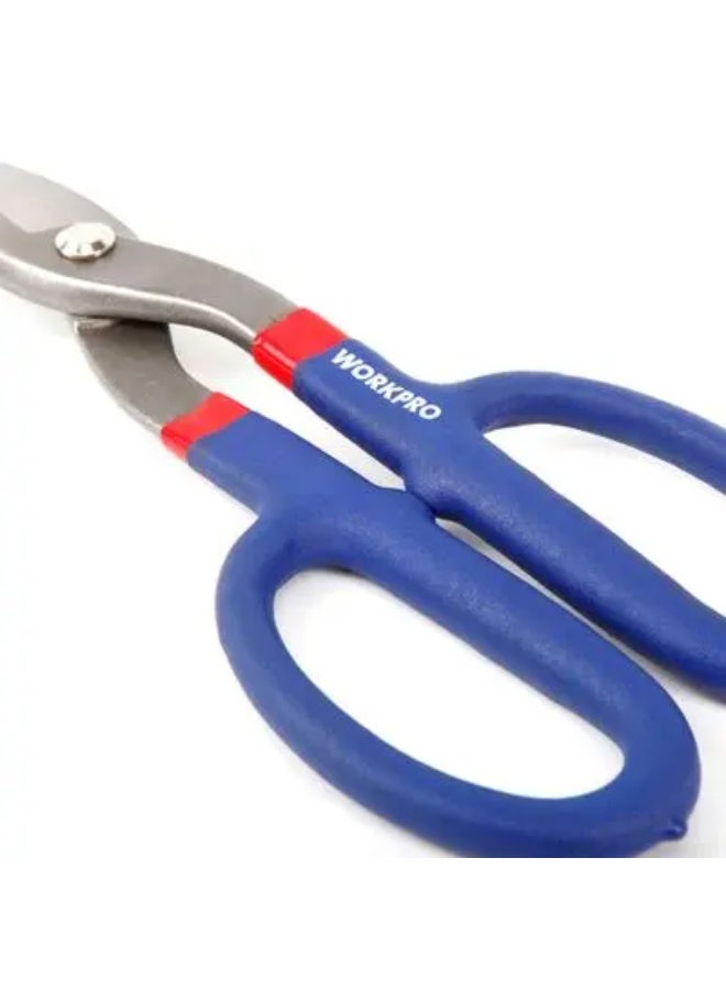 WORKPRO Straight Tin Snip (WP214012), 10 Inch - Image 1