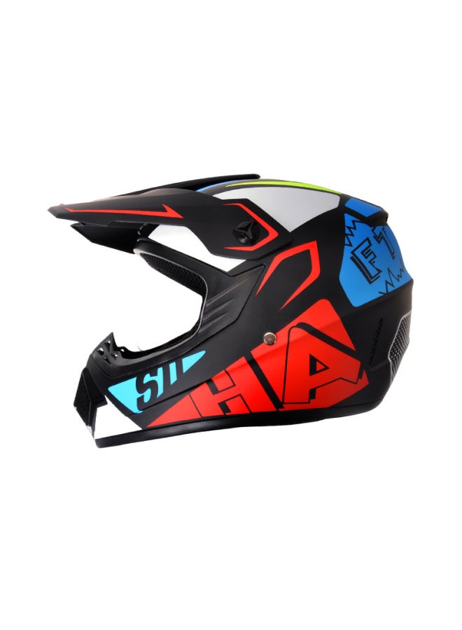Sub-black Multicolored Motorcycle Kart Adult Helmet Small Lightweight Abs Off-road Helmet Colorful Motorcycle Helmet