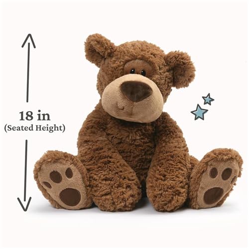 GUND Grahm Teddy Bear Premium Stuffed Animal for Ages 1 and Up Brown 18 - Image 3