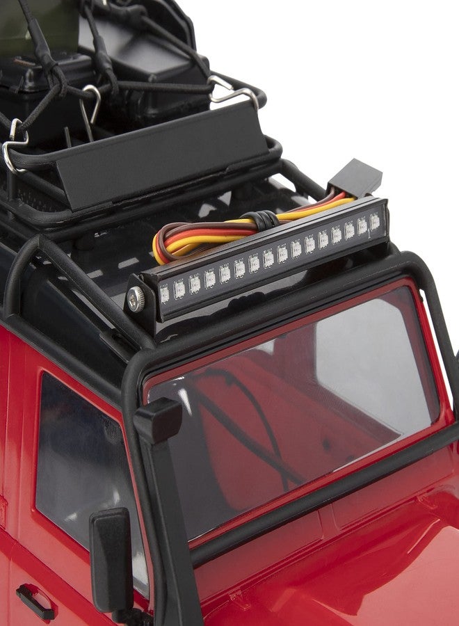 MEUS RACING TRX4M Roof Light Bar Headlights Kit with 16 Beads 8 Light Modes for MEUS TRX4M Ripper Body 1/18 RC Crawler Car Upgrade Parts.(with 2 Angel-Eye) - Image 2