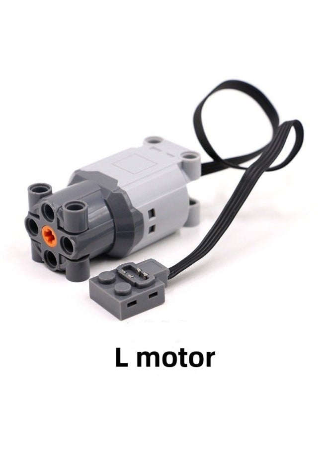 Compatible With Lego Power Pack PF Parts 9686 Motor Test Grade Motor No. 5 Battery Box M Motor L Motor-Color:Led Light Cord