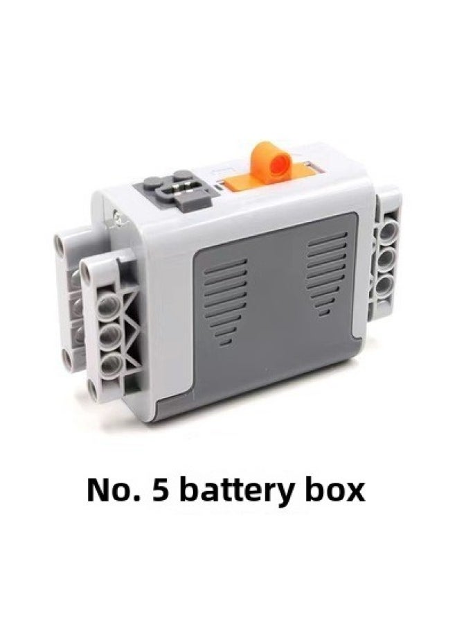 Compatible With Lego Power Pack PF Parts 9686 Motor Test Grade Motor No. 5 Battery Box M Motor L Motor-Color:Led Light Cord