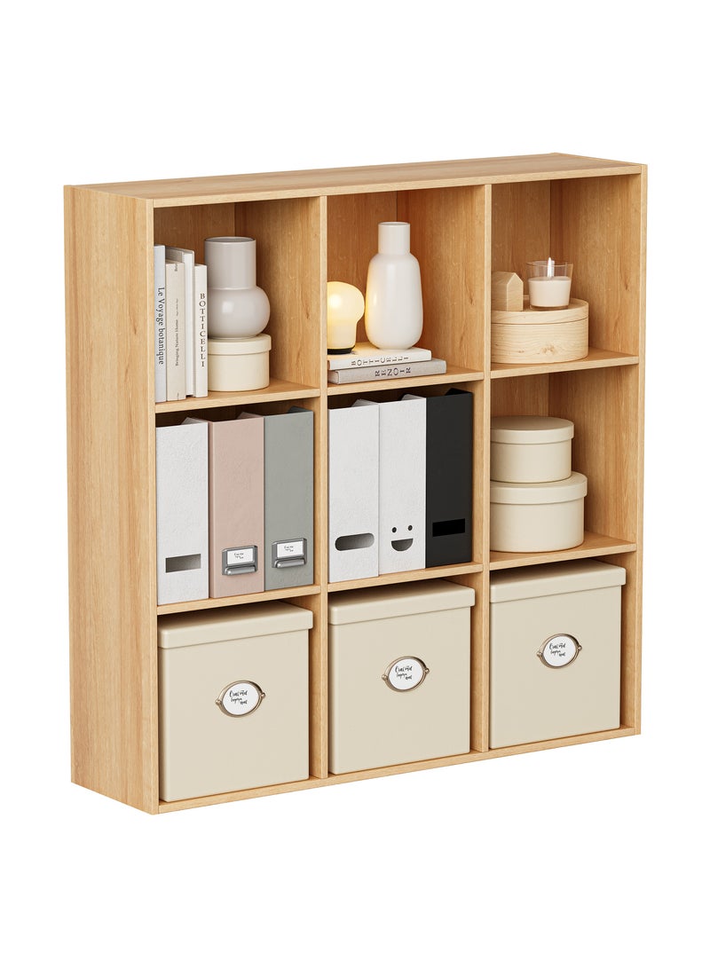 Chogori Wooden Cube Storage Organizer with Closed Back Panel, 11in Cube Shelf Opening, Bookshelf, Display Shelf,Closet Cabinet for Home and Office - Image 1