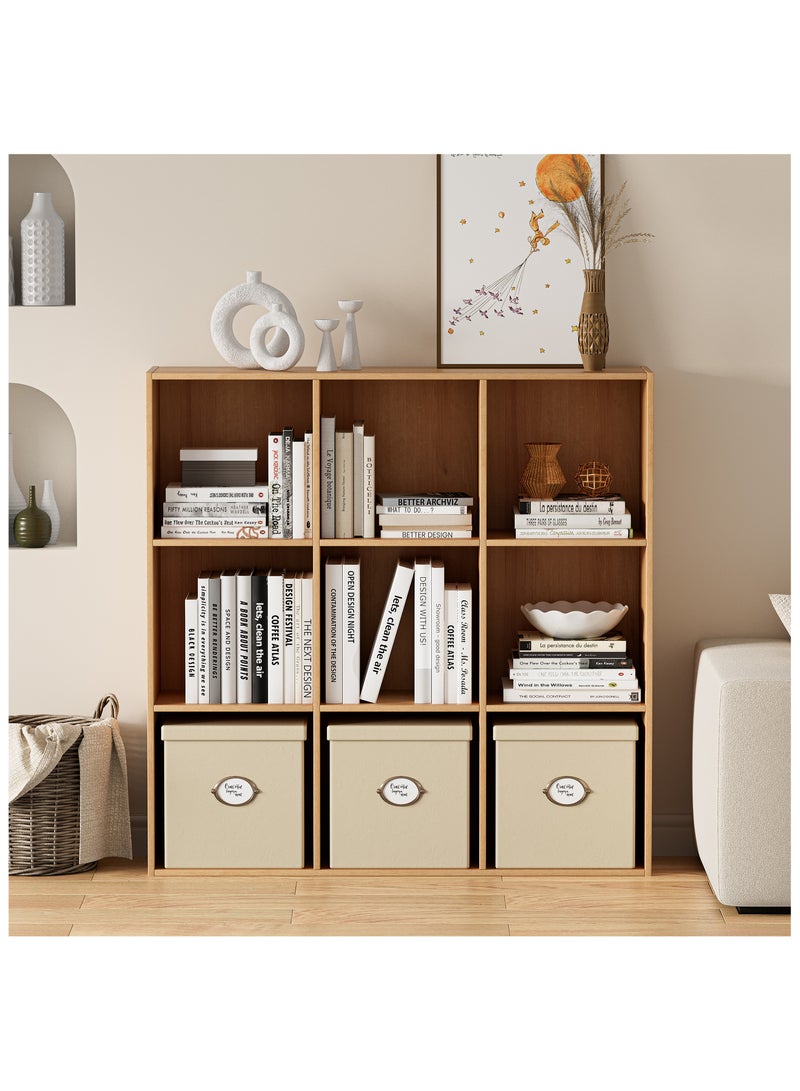 Chogori Wooden Cube Storage Organizer with Closed Back Panel, 11in Cube Shelf Opening, Bookshelf, Display Shelf,Closet Cabinet for Home and Office - Image 2