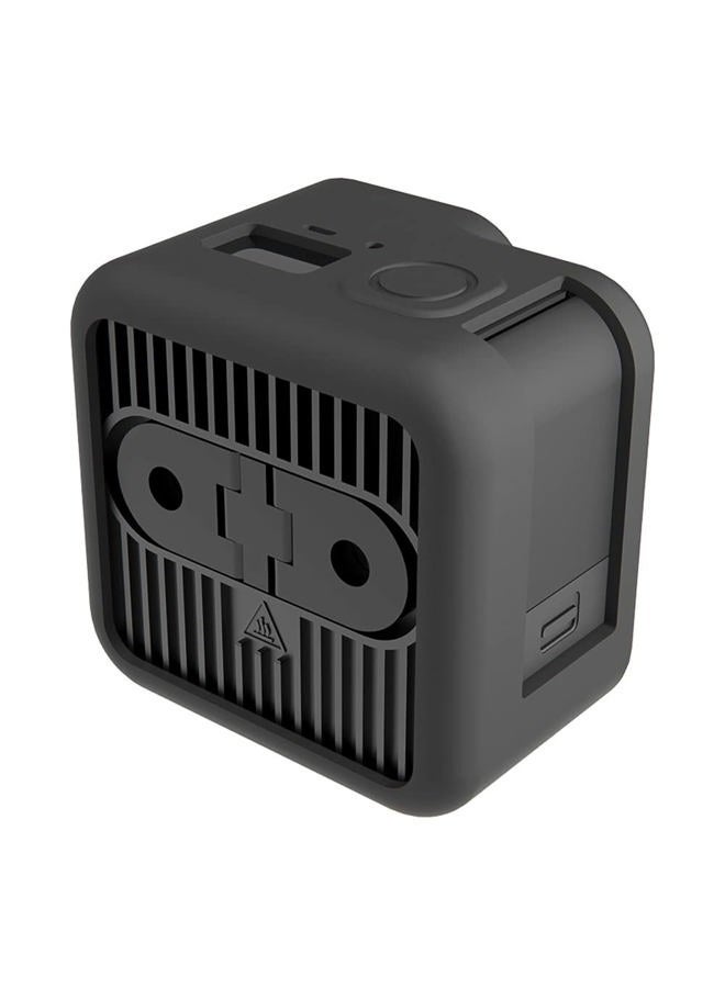 Silicone Case for GoPro Hero 11 Black Mini Tempered Glass Lens Protector Protective Film Cover for GoPro11 Mini Accessories (Blue Case) - Image 3