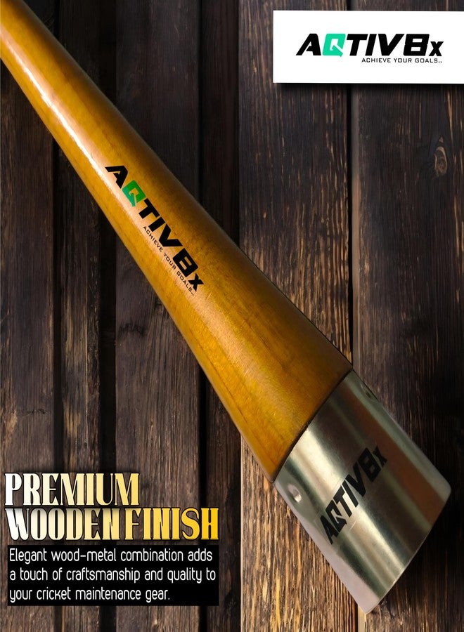 AQTIV8x Cricket Bat Grip Cone, Wooden/PVC Handle Grip Cone for Sports Cricket Bat - Image 3