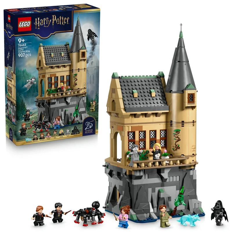 LEGO Harry Potter Hogwarts Castle: Hospital Wing Toy 76463 (Age 9+, 907 Pieces)