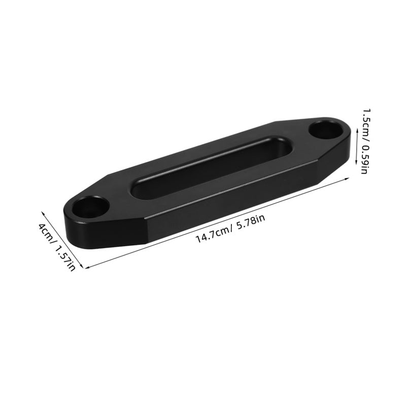Aluminum Fairlead for Synthetic Rope Winch High Strength Towing Accessory for ATV UTV - Image 3