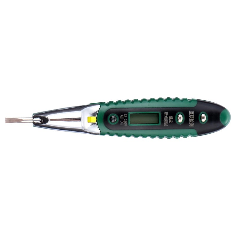قلم اختبار الجهد الرقمي AC DC مع ضوء LED لاختبار الكهرباء دون تلامس - Image 2