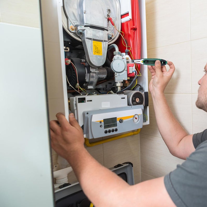 قلم اختبار الجهد الرقمي AC DC مع ضوء LED لاختبار الكهرباء دون تلامس - Image 5