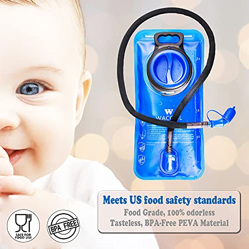 WACOOL 2L 70oz BPA Free PEVA Hydration Pack Bladder Leak-Proof Water Reservoir (Hydration Bladder Only) - Image 3