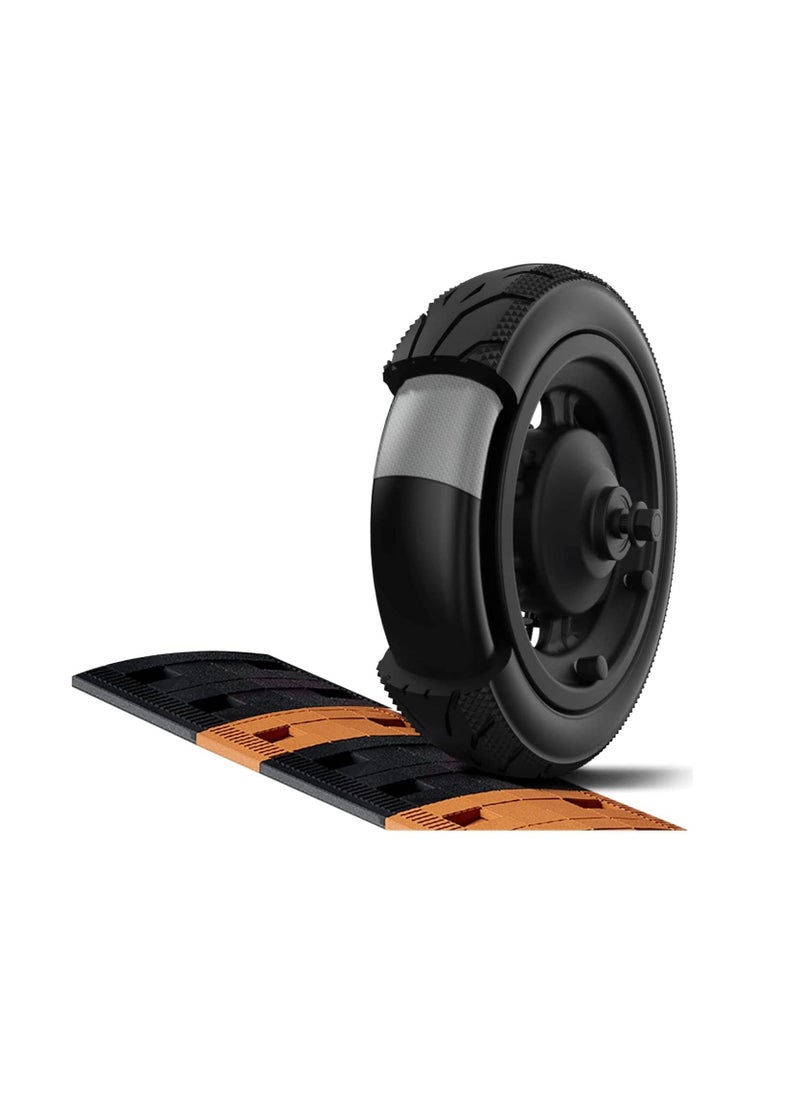 Honor Choice Electric Scooter, High-horsepower rear-wheel drive motor, 10inch Pneumatic tires with BMS & Energy recovery system, Max Range 35km - Black Color
