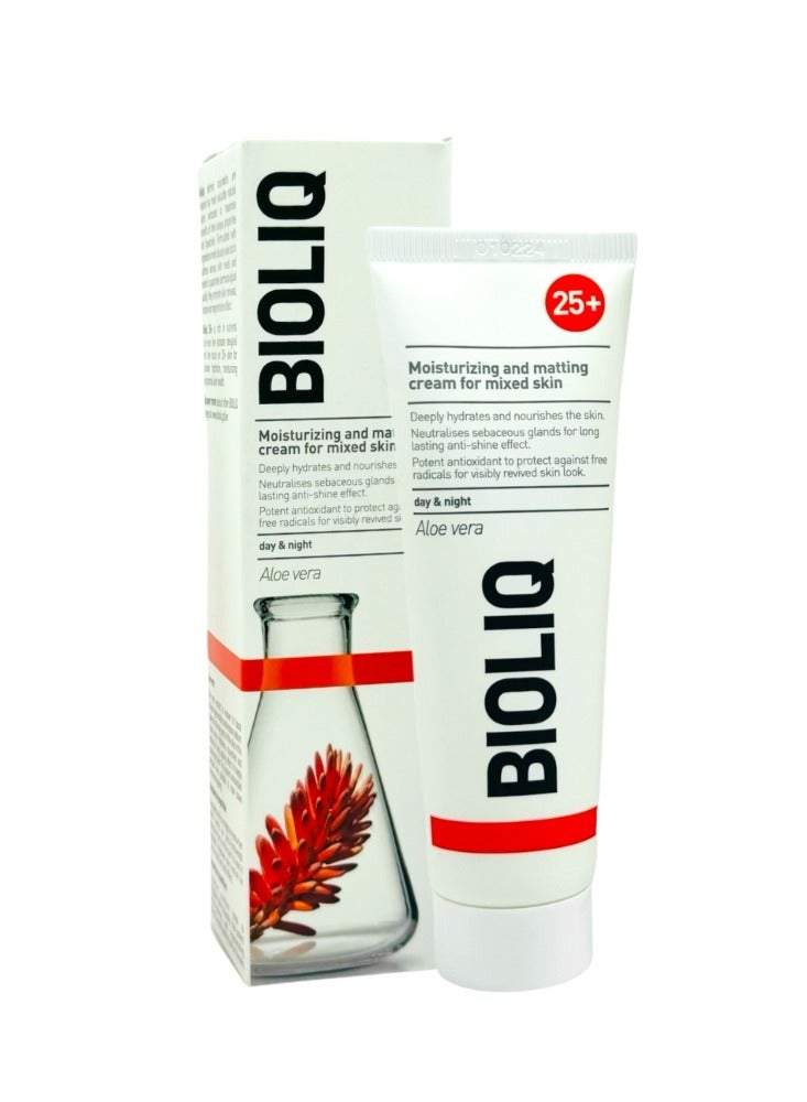 25+ Moisturizing and Mattifying Cream for mixed skin  primer for Smooth make up look   - 50ml