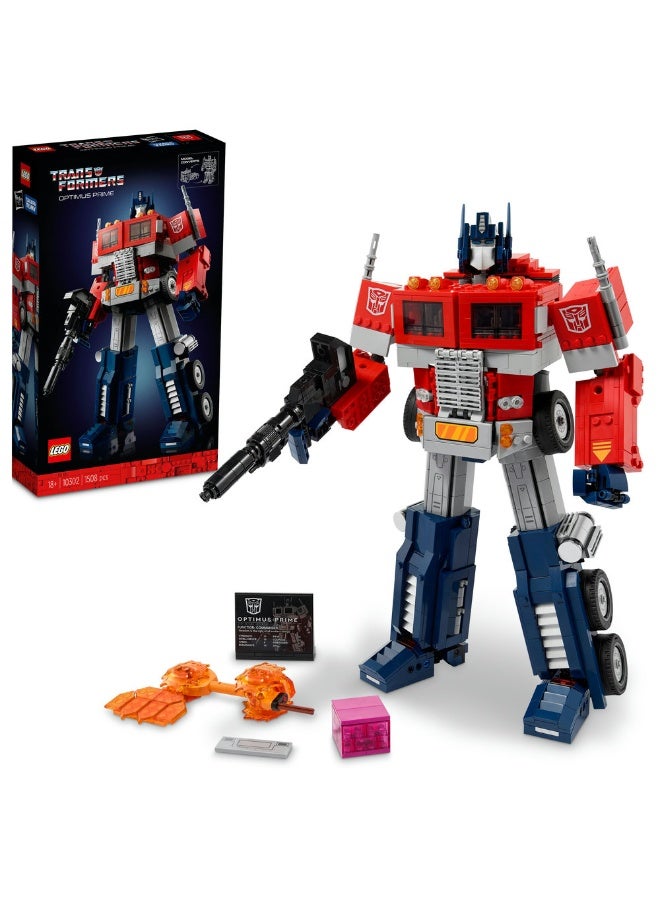 LEGO Icons Optimus Prime 10302 (Age 18+, 1508 Pieces) - Image 1