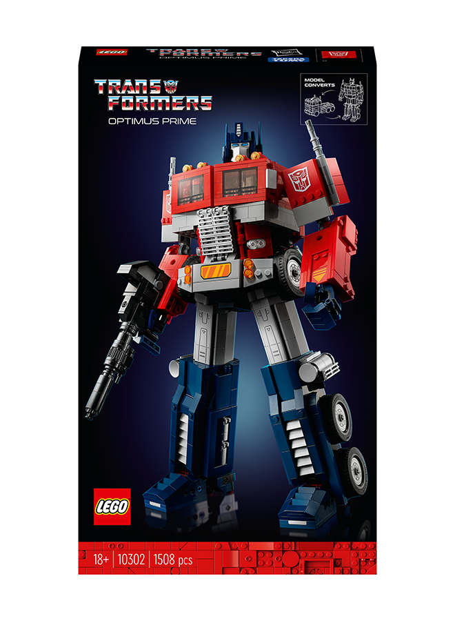 LEGO Icons Optimus Prime 10302 (Age 18+, 1508 Pieces) - Image 2