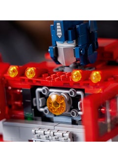 LEGO مجموعة بناء أوبتيموس برايم 10302 للبالغين؛ قم ببناء نموذج قابل للتحصيل لأسطورة المتحولون؛ فكرة هدية لمحبي المتحولون؛ مشروع غامر لك (1,508 قطعة)  - Image 3