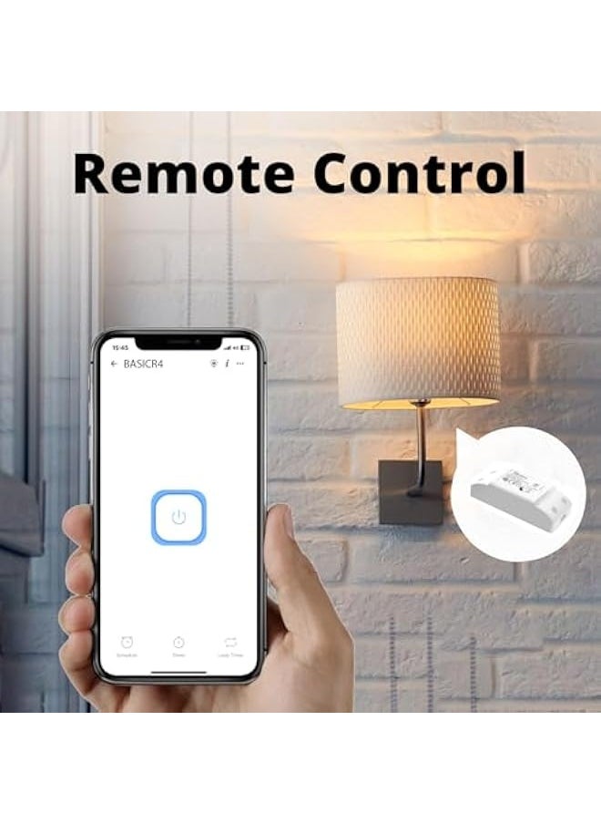 SONOFF - BASICR4 Wi-Fi Smart Switch,DIY Module for Smart Home Automation Solution, Works with Amazon Alexa & Google Home,1 Pack - Image 1