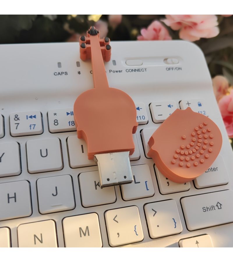 محرك فلاش USB سعة 8 جيجابايت على شكل كرتون كمان، عصا ذاكرة عصرية ولطيفة - Image 2