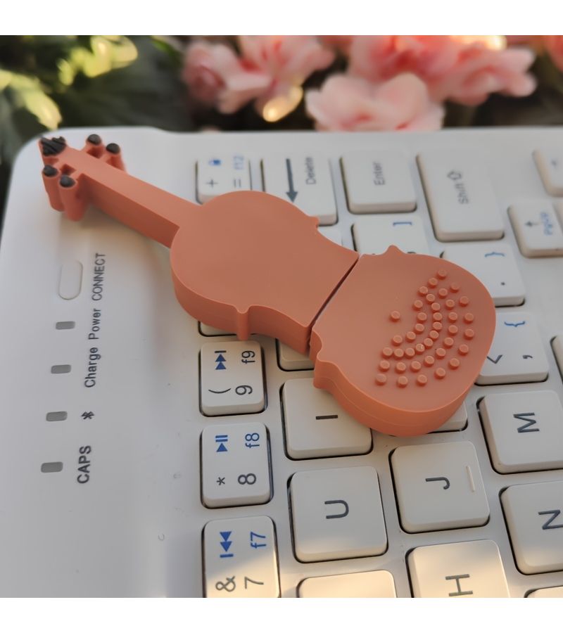 محرك فلاش USB سعة 8 جيجابايت على شكل كرتون كمان، عصا ذاكرة عصرية ولطيفة - Image 5