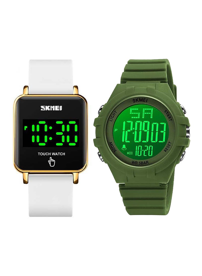 SKMEI Digital Wrist Watch Combo Offer - Image 1