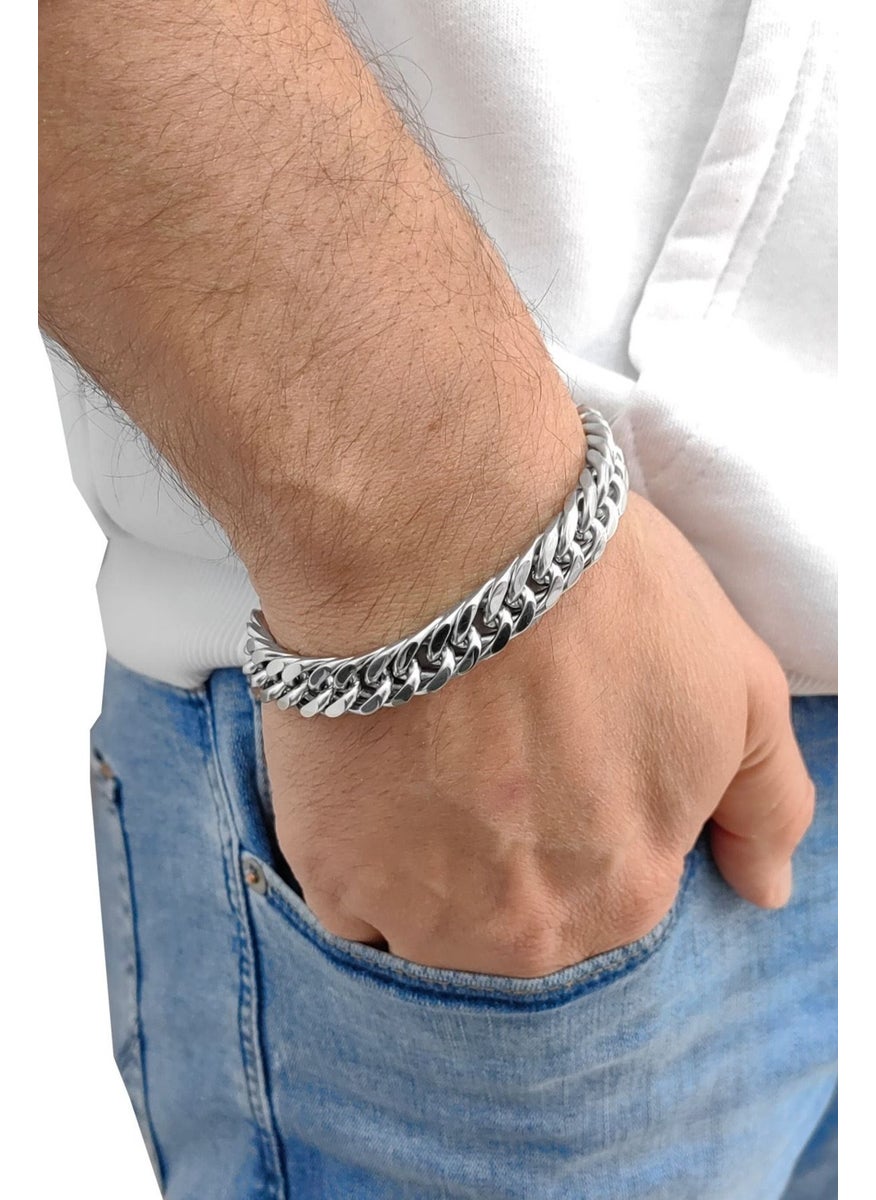 10mm. Gray Steel Men's Bracelet dn99 - pzsku/ZAA3A670BCD83A65BC2EFZ/45/_/1725793038/d68928ad-dceb-46ed-ae5a-e164568a5755