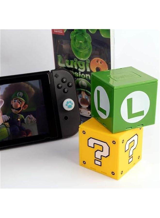 هوكور Toriseek Game Case for Nintendo Switch, Switch Game Card Holder 16 Game Storage Cube Portable Game Card Organizer for Switch lite (Yellow) - Image 3