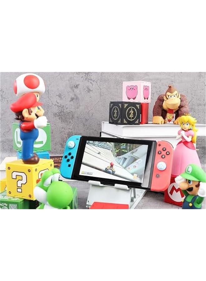 هوكور Toriseek Game Case for Nintendo Switch, Switch Game Card Holder 16 Game Storage Cube Portable Game Card Organizer for Switch lite (Yellow) - Image 4