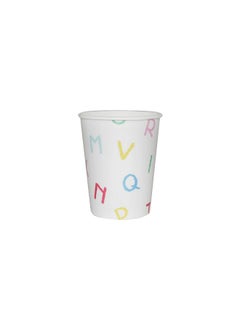Merrilulu Merrilulu Back To School Alphabet Cups, 12 ct | Back To School Party Supply | Kindergarten Graduation Party  - Image 1