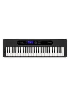 CASIO Digital Keyboard 61 Keys 3 Level of Touch Response 600 Tones Black  - Image 1