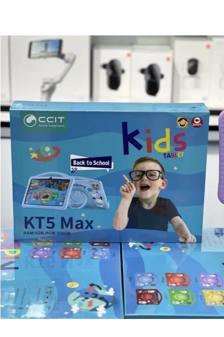 CCIT KT5 Max 10.1" Android Tablet – 8GB RAM, 256GB ROM, Octa-Core Processor, Dual SIM 4G LTE + Wi-Fi, 8000mAh Battery with Keyboard & Mouse – Silver - Image 3