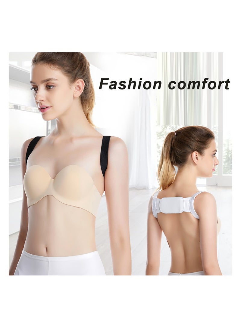 SYOSI Posture Corrector for Men Women and Children Adjustable and Relieves Upper Back Brace Clavicle Support Device for Thoracic Kyphosis and Shoulder Neck Pain Relief - Image 5