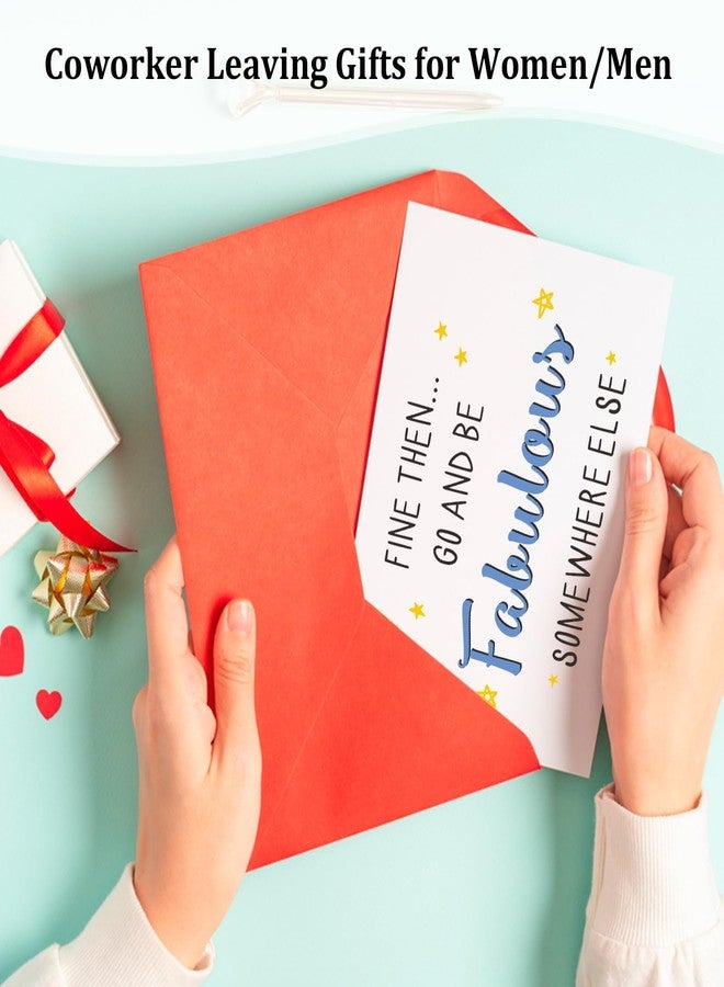 Fleure Esme Administrative Professional Day Farewell Card for Coworkers Leaving Gifts for Coworker Going Away Card Congratulations Good Luck Gift for Women Men Work Bestie Gifts for Workers Retirement - Image 3