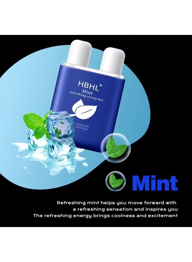 1pc Nasal Inhaler Stick with Dual-Hole Design - Strong Cool Mint Scent, Portable Essential for Freshness & Refreshment, Ideal for Fitness, Driving, Late-Night Tasks, And Overtime Work, Accessory, Sleek Design - Image 4