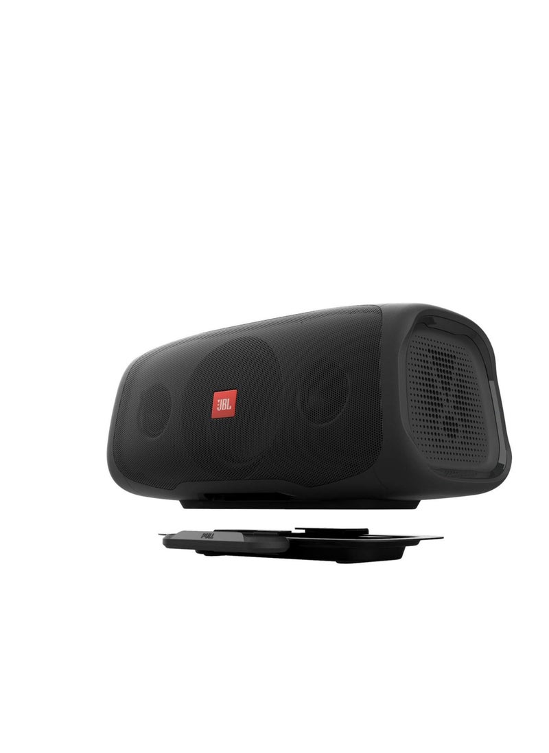 JBL - JBL BassPro Go - in-Vehicle Powered subwoofer & Full-Range Portable Bluetooth Speaker,Black - Image 1
